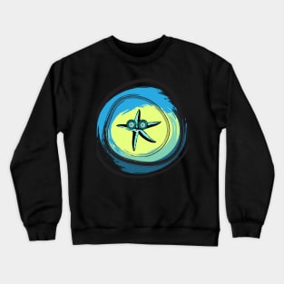 Sunny Starfish Crewneck Sweatshirt